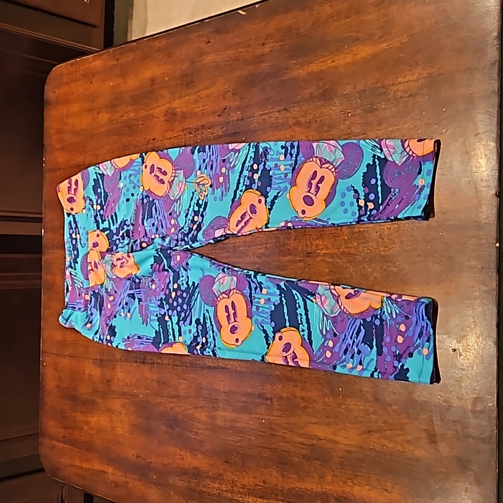 LulaRoe Minnie Mouse Print Leggings